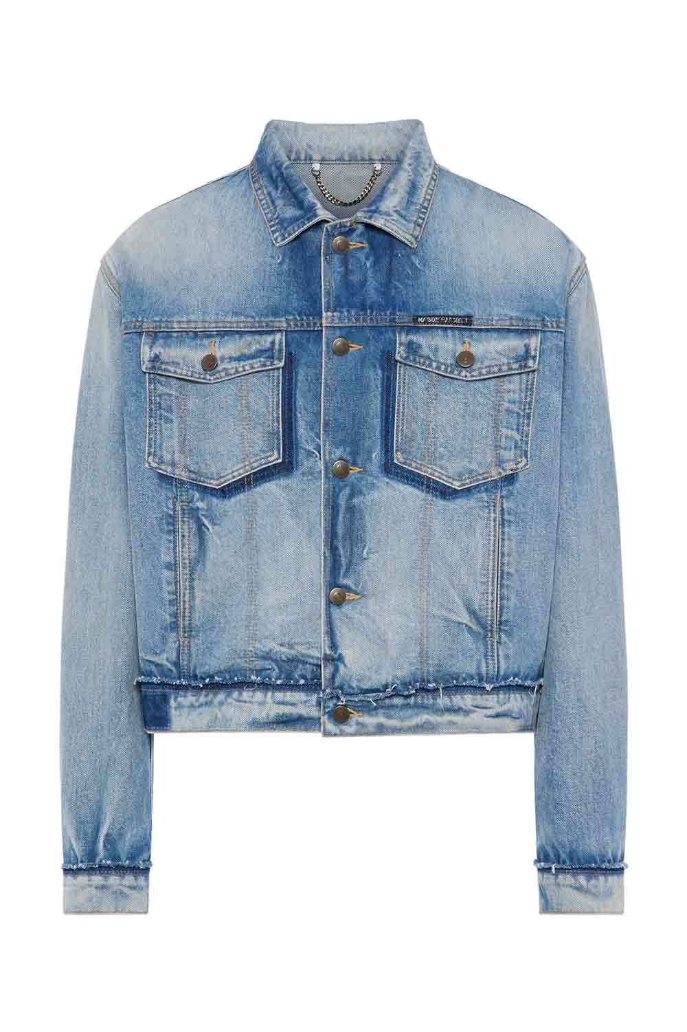 【正規取扱店】Maison Margiela コート＆ジャケット デニム キャバン Washed blue 144,100円