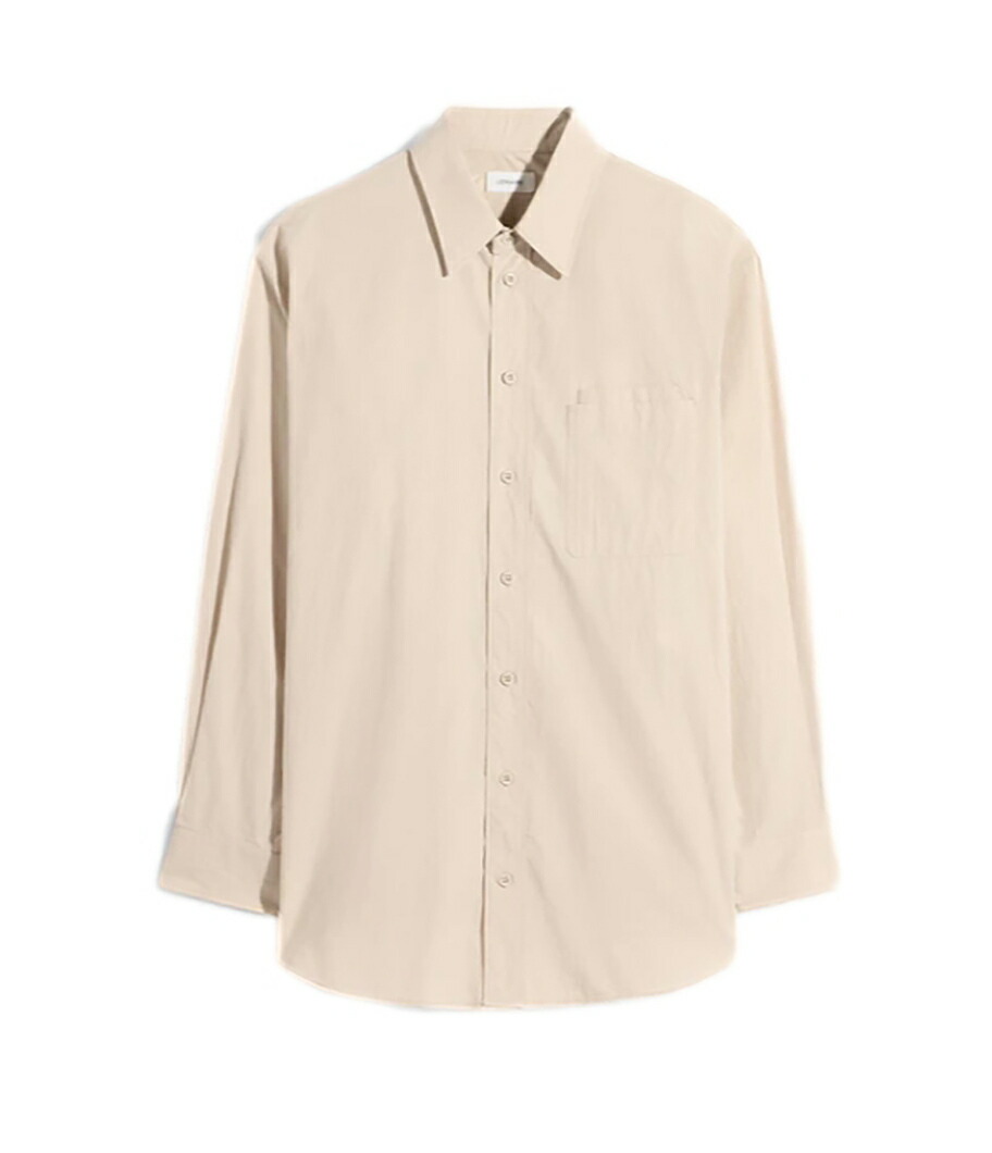 【定め事取りまわし店】LEMAIRE BOXY STWO POCKET SHIRT Greige (ルメール)