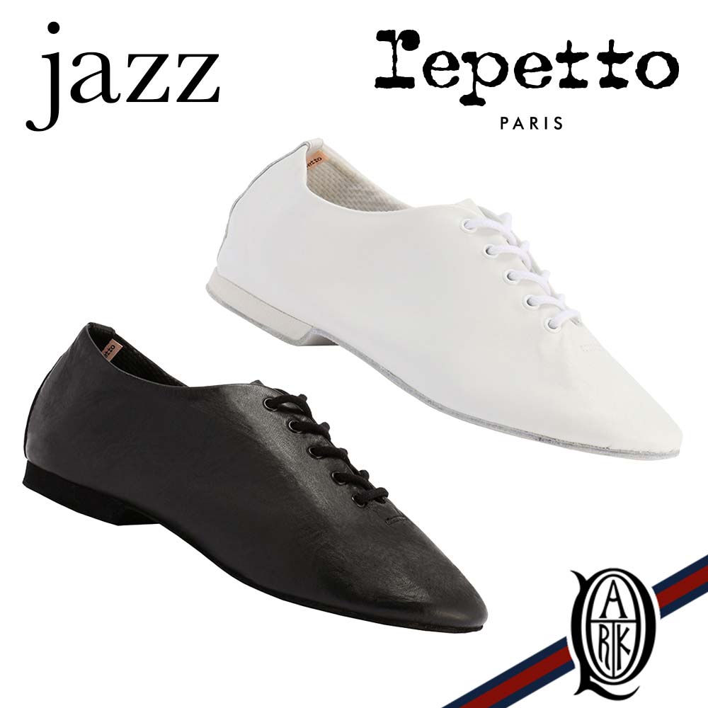 楽天市場 正規取扱店 Repetto Jazz 2色 メンズ レディース White Black ジャズ レペット The Park