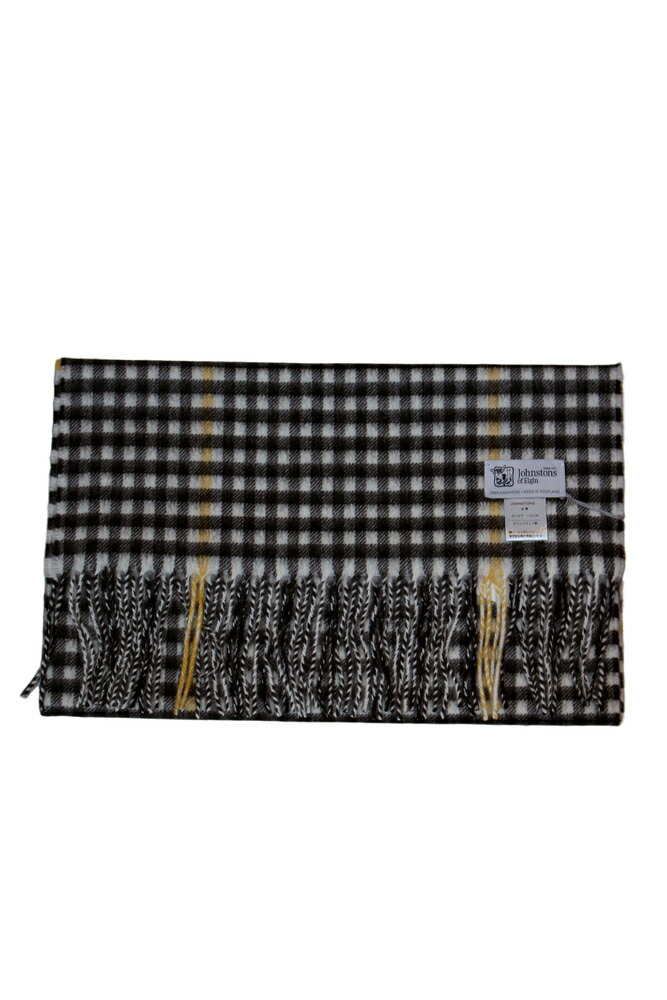 【正規取扱店】Johnstons of Elgin 中判カシミアストール WA000057 AU2958 BOCCLEUGH CHECK (ジョンストンズ オブ エルガン)｜THE PARK