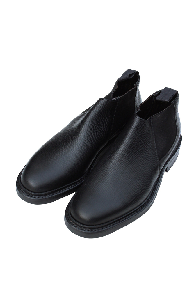 本店は CHEANEY OWEN ショートサイドゴアブーツ JUPITAR CALF BLACK