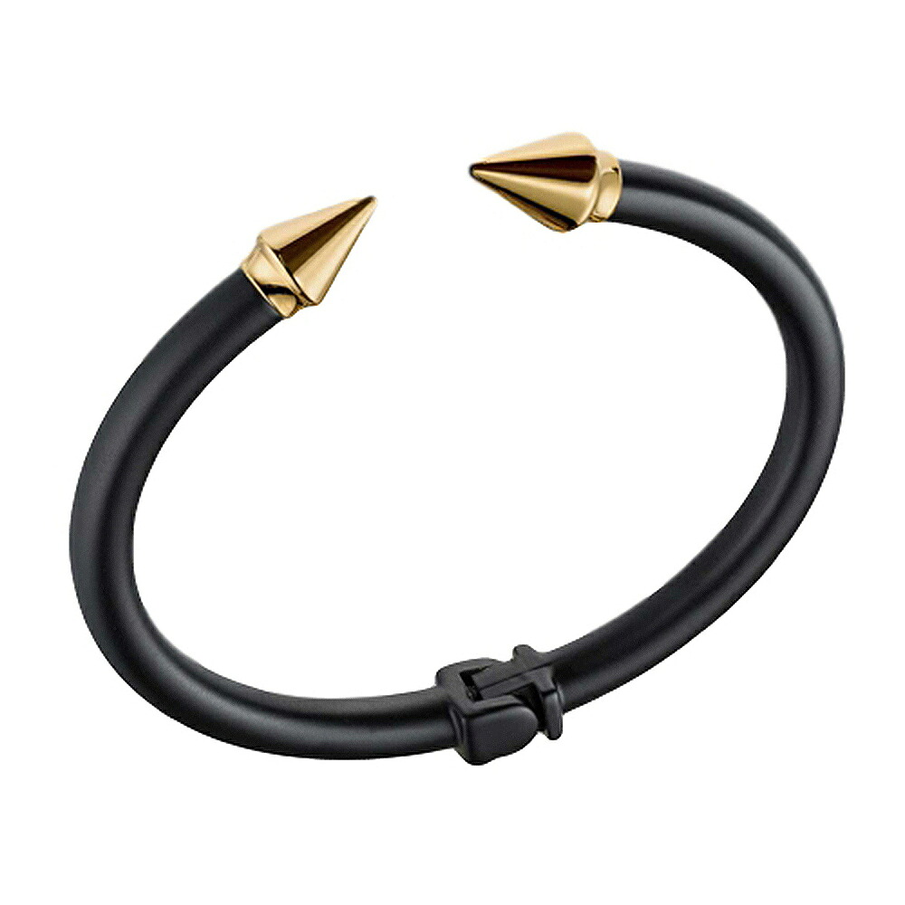 【正規取扱店】VITA FEDE ミニタイタン 2トーンブレスレット MATTE BLACK/GOLD (ヴィタフェデ)｜THE PARK