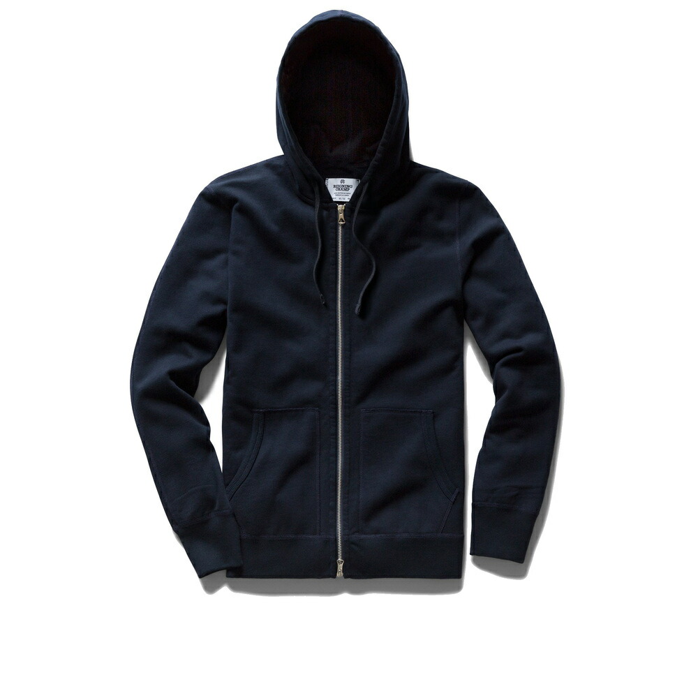 【正規取扱店】REIGNING CHAMP フルジップパーカー LIGHTWEIGHT TERRY RC-3543 NAVY (レイニングチャンプ)