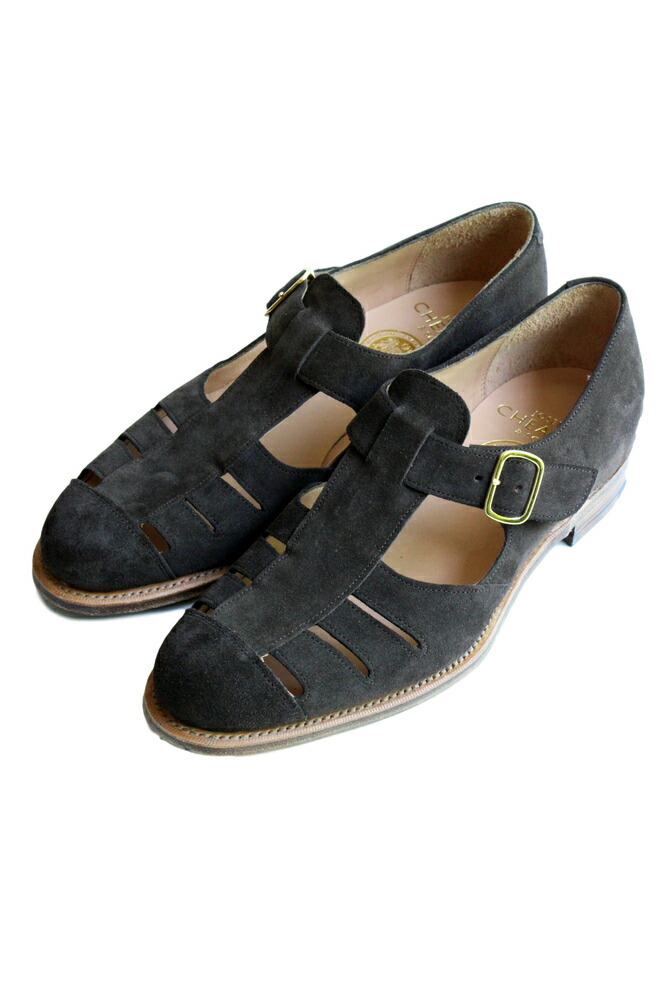 【正規取扱店】CHEANEY ジョセフ チーニー PENZANCE 2 グルカサンダル PONY SUEDE BROWN|THE PARK