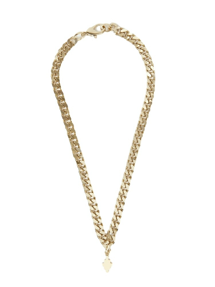 【置き目取りまわし店】MARCELO BURLON マルセロ ブロン CROSS NECKLACE GOLD