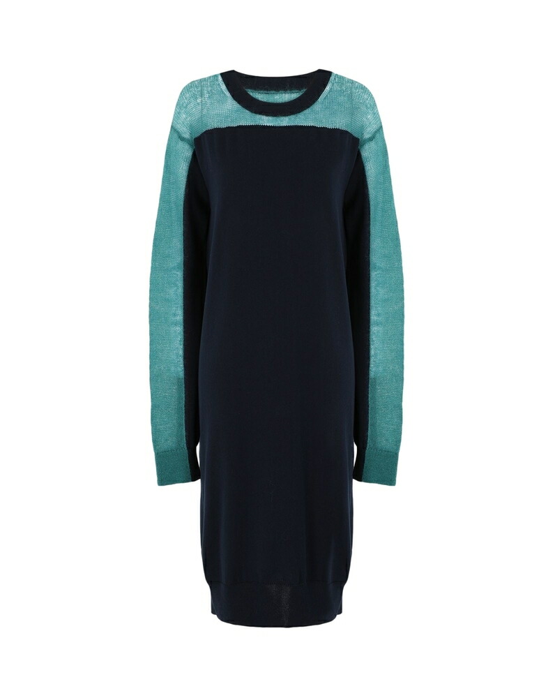 XS新品 メゾン マルジェラ シルク ニットワンピース ドレス セーター グレー MAISON MARGIELA(メゾンマルジェラ) 16AW french sleeve knit