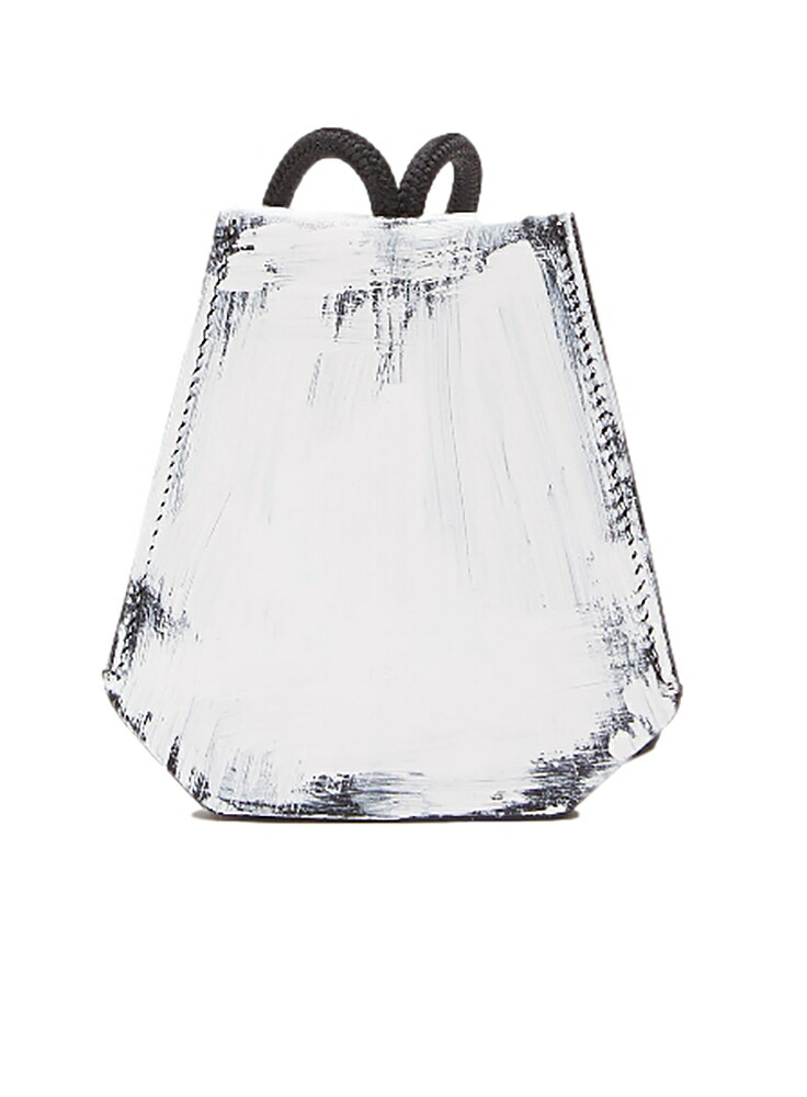 【正規取扱店】Maison Margiela メゾン マルジェラ クロシェット キーリングネックレス P4266 ペイント H1532 WHITE｜THE PARK