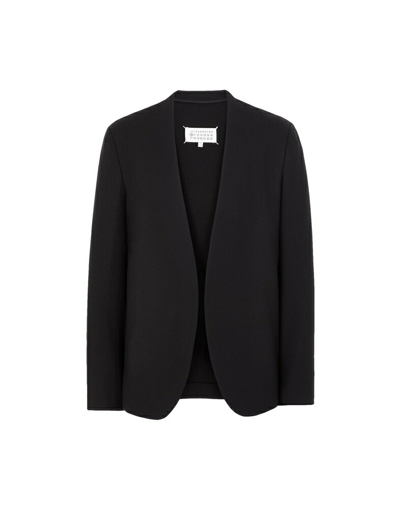 【定め事取りまわし店】Maison Margiela 住み家 マルジェラ 定番カラーレスジャケット BLACK