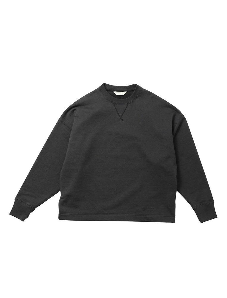 【正規取扱店】beautiful people スビンピマスウェットプルオーバー charcoal (ビューティフルピープル)
