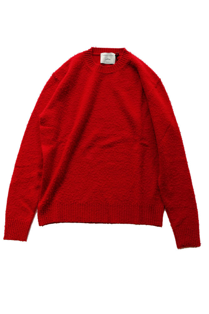 ROBERTO COLLINA ロベルトコリーナ 21-22A/W クルーネックニット RF30201 ROSSO｜THE PARK