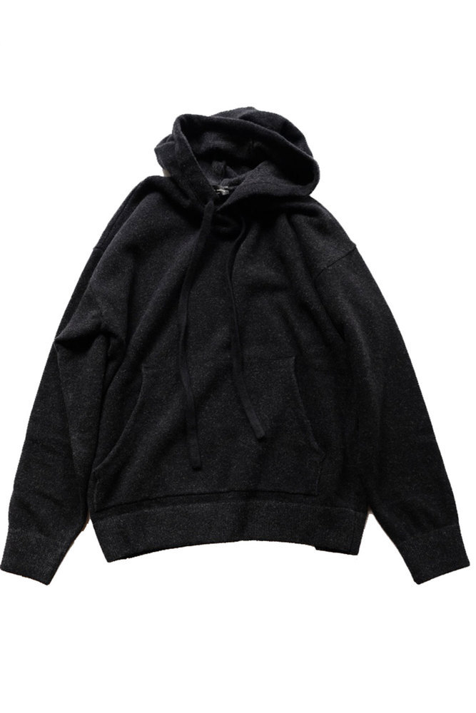 ROBERTO COLLINA ロベルトコリーナ 21-22A/W ニットパーカー RF36007 NERO|THE PARK