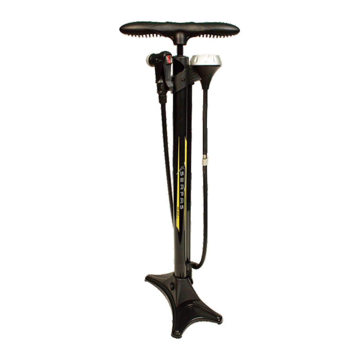 楽天市場】FORCE フォース 自転車 アクセサリー フロアポンプ ゲージ付