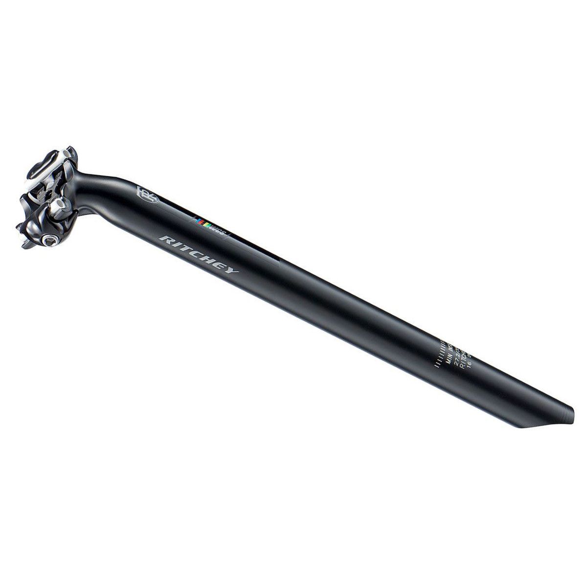 RITCHEY/リッチー WCS1ボルトポスト 27.2×350mm ブラック シートポスト 自転車部品 サイクルパーツ