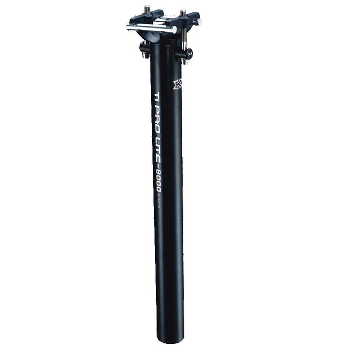 KCNC/ケーシーエヌシー TI PRO LITE （ティーアイプロライト） 400mm / 31.6mm ブラック シートポスト 自転車部品 サイクルパーツ