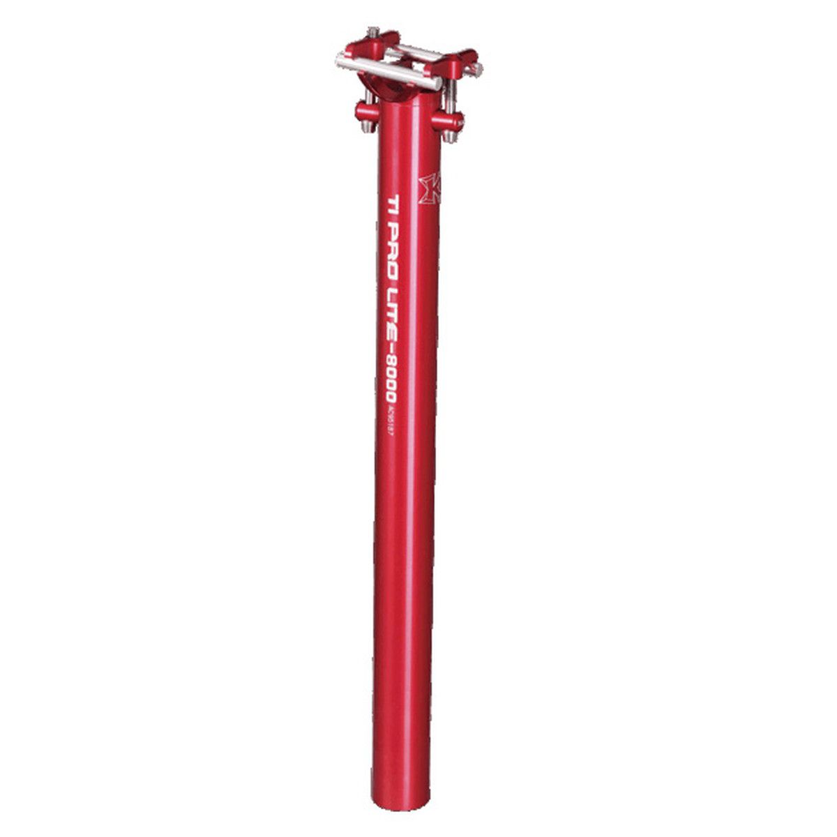 KCNC/ケーシーエヌシー TI PRO LITE （ティーアイプロライト） 400mm / 27.2mm レッド シートポスト 自転車部品 サイクルパーツ