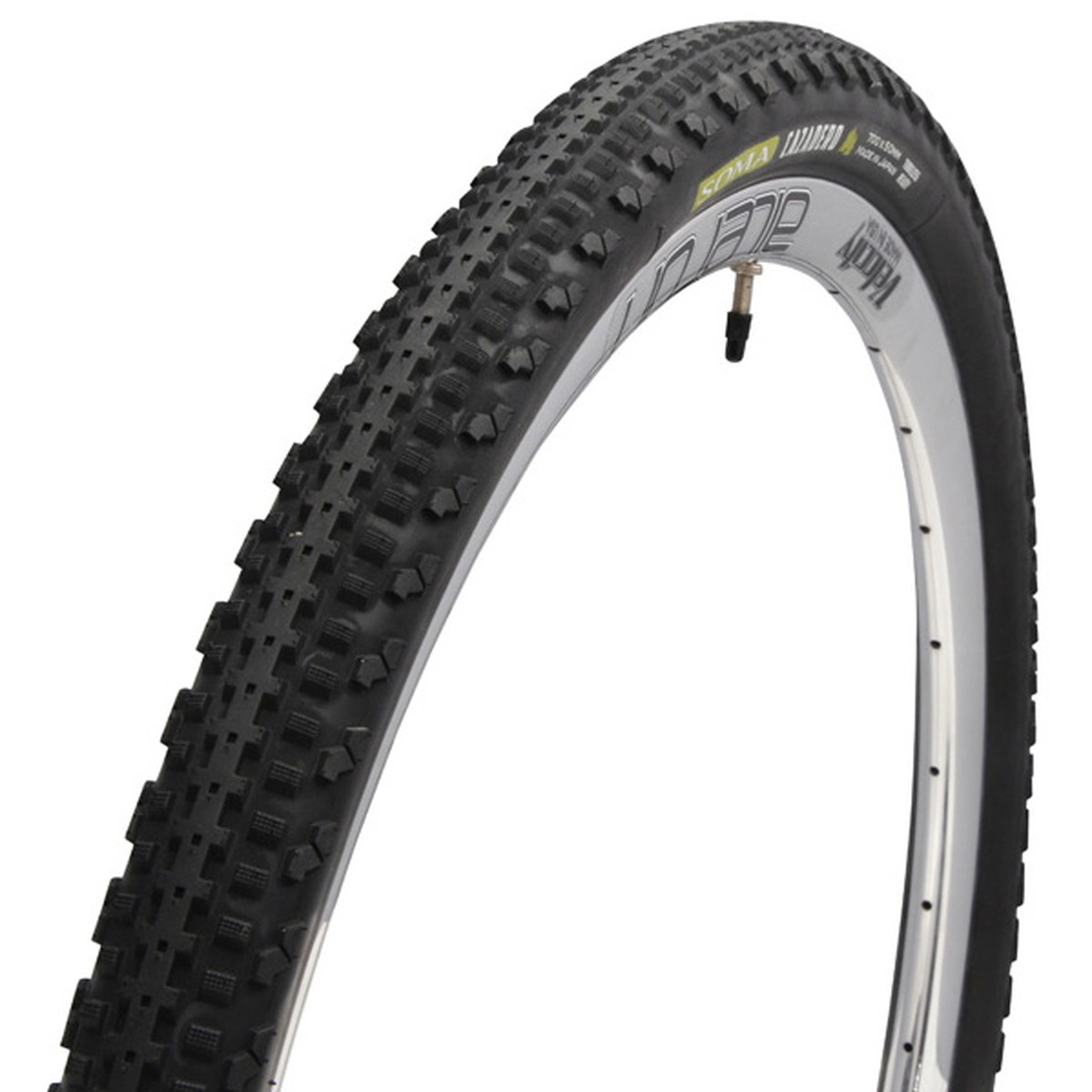 SOMA/ソーマ Cazadero Tire（カザデロ） 650B×50 ブラック/ブラック チューブレスレディ タイヤ 自転車部品 サイクルパーツ