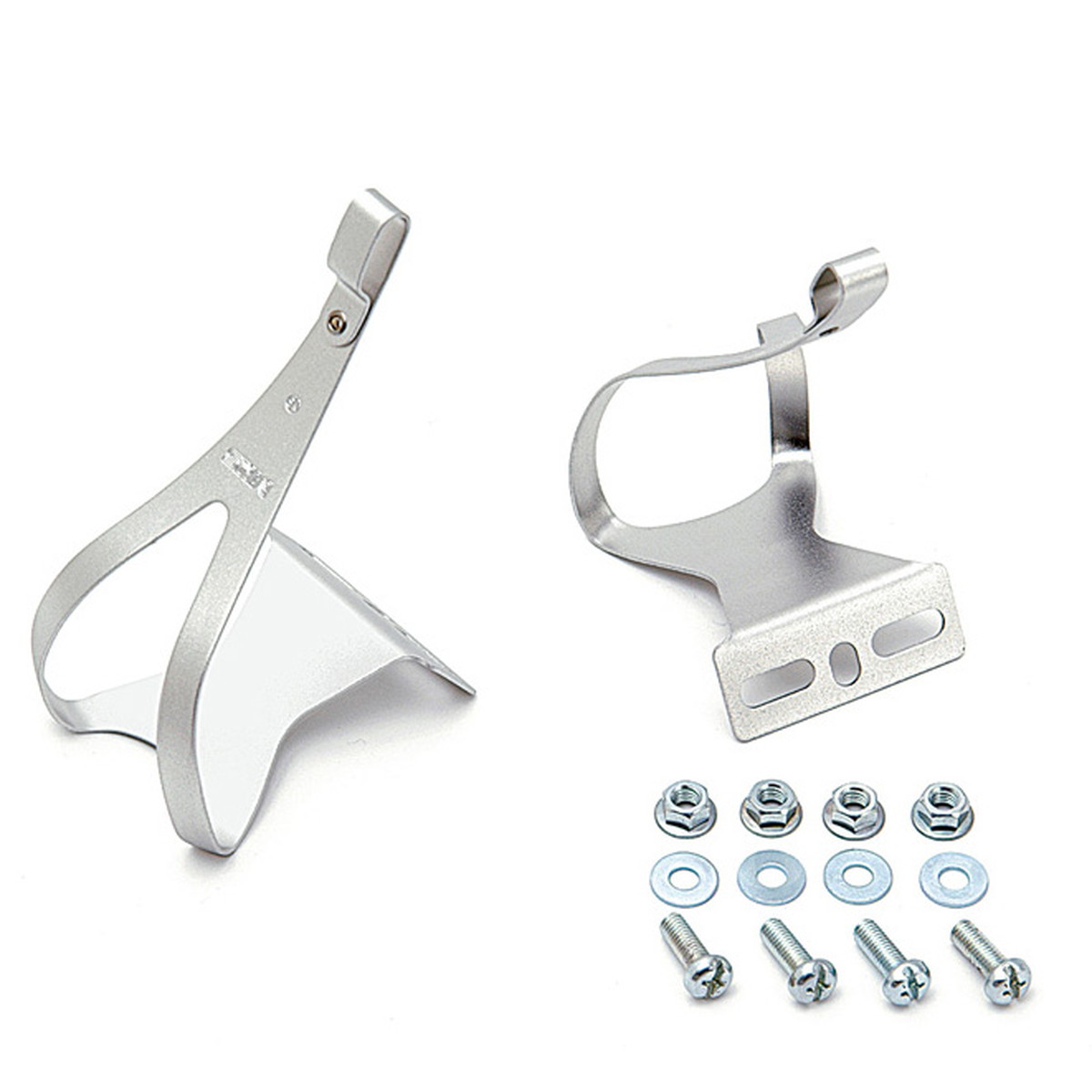 【美品】三ヶ島ペダル、トゥークリップ、トゥーストラップ Amazon | ミカシマ(MKS) 自転車 トウクリップ TOE CLIP STEEL