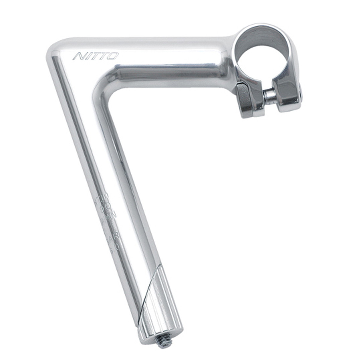 NITTO/日東 NPステム 26.0mmクランプ (PEARLSX) 70mm シルバー 自転車部品 サイクルパーツ|ザ・パワフル