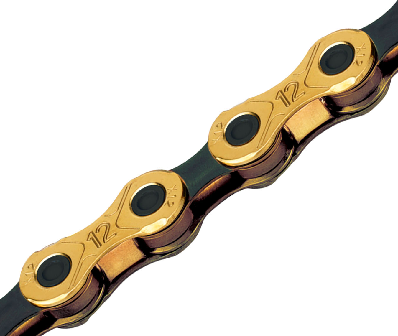 KMC（ケーエムシー） X12 TI-GOLD/BLACK ゴールド/ブラック 12速チェーン | ザ・パワフル