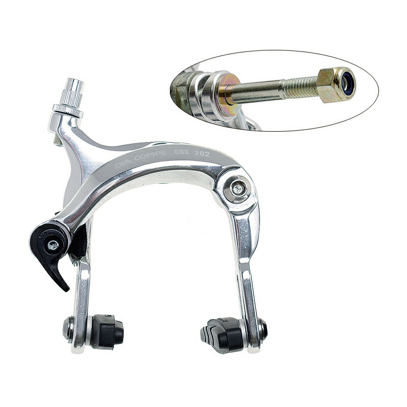 DIA-COMPE BRS 101 キャリパーブレーキ 前後セット DIAーCOMPE（ダイアコンペ） (即納)DIA-COMPE BRS101 FRONT REAR SET