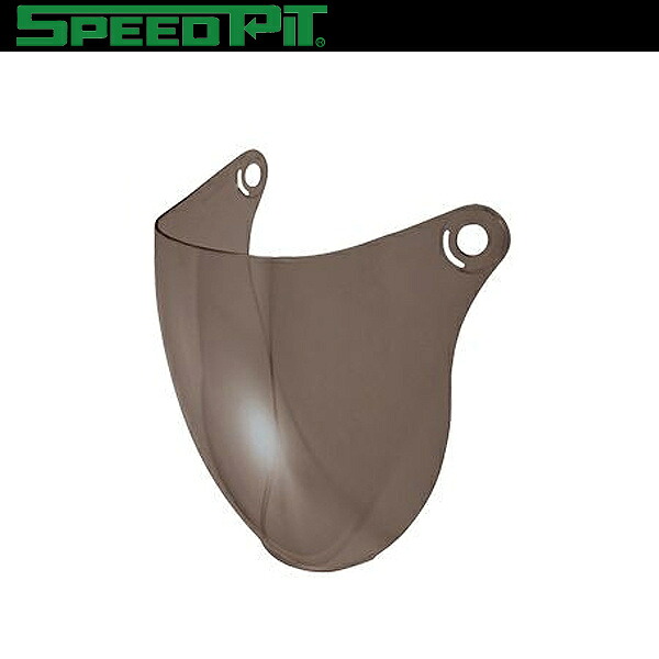 TNK工業 SPEEDPIT SR2 シールド スモーク ソリッドカラー ロング＆フラットタイプ バイク用品