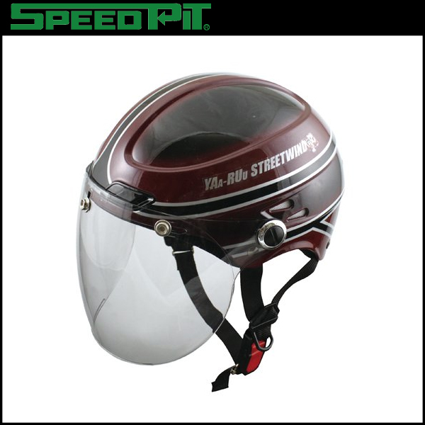 【楽天市場】TNK工業 SPEEDPIT ヤールー ハーフヘルメット STR-Z 