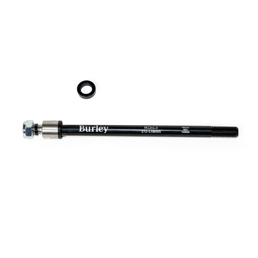 Burley バーレー トレーラー スルーアクスル 12×1.5 （軸長172-178mm） ブラック