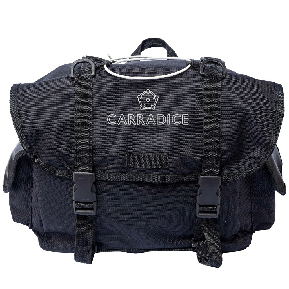Carradice キャラダイス オデッセイ サドルバッグ 26L ブラック ODYSSEY SADDLEBAG