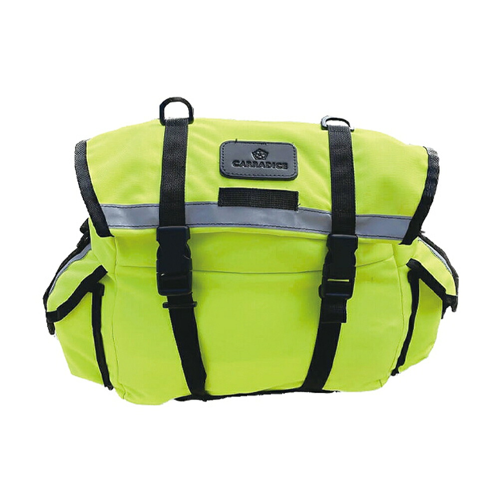 Carradice キャラダイス オデッセイXL サドルバッグ 21-26L ネオンイエロー ODYSSEY XL SADDLEBAG|ザ・パワフル