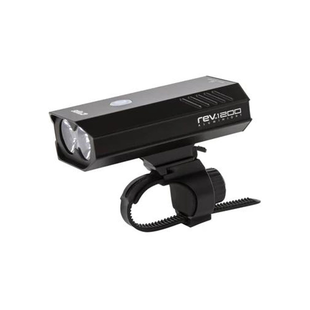 自転車 ライト rev1200 LEDヘッドライト 1200lm USB Type-C ブラック C1R07-01-0117 crops クロップス
