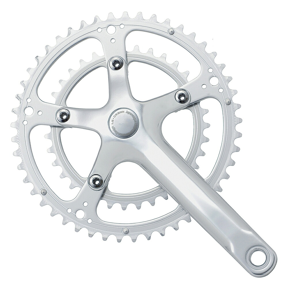 Dixna/ディズナ ラ・クランク 47&times;31T 130mm シルバー SHIMANO：10S/11S & SRAM：10S 自転車部品 サイクルパーツ｜ザ・パワフル