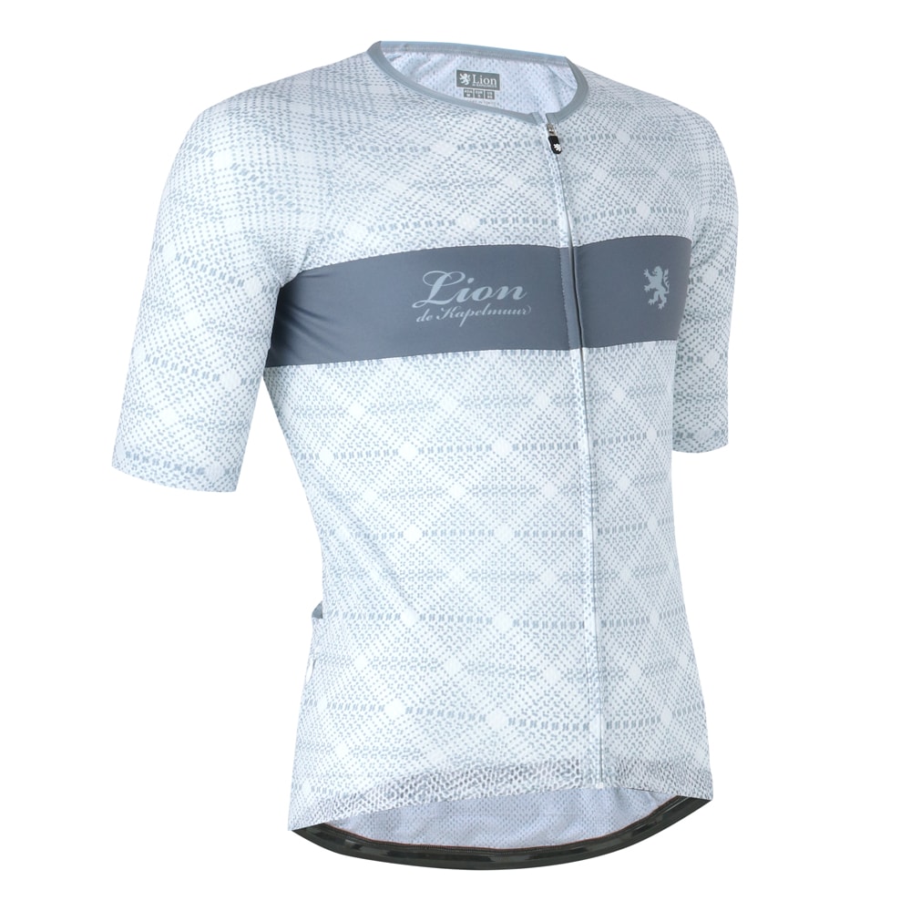 リオン・ド・カペルミュール lihs1043-GRY-XS エアリネスジャージ Lion de kapelmuur