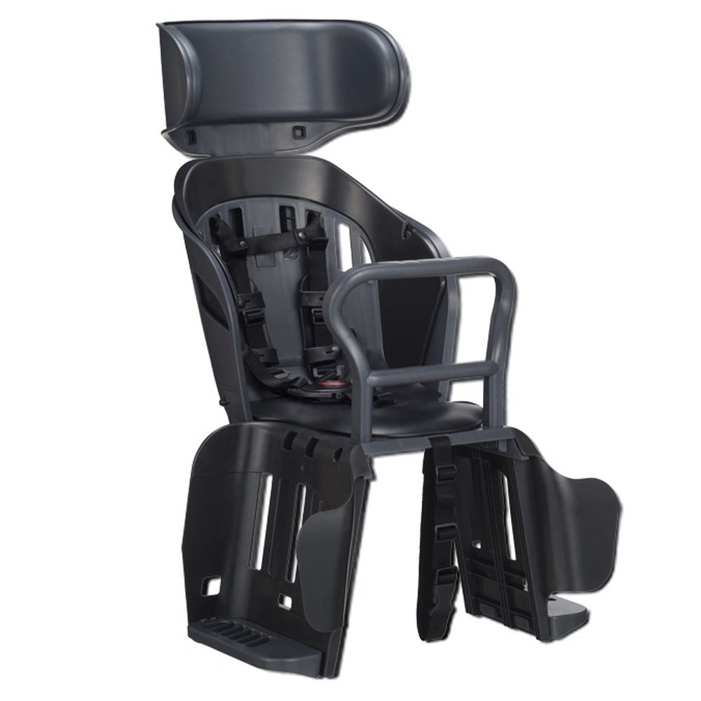リアチャイルドシート 自転車後用同乗器（子供乗せ） RBC-019DX2 POPOLA more （ポポラモア） チャコール OGK giken（オージーケー技研）