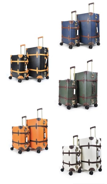 ＼4/30まで 30％OFFクーポン対象／【R662】トランク風キャリーケース　スーツケース　ダイヤルロックタイプ　ハードタイプ 機内持ち込みサイズ Sサイズ Mサイズ Lサイズ 小型 中型 大型 おしゃれ シンプル 高級感 かわいい スタイリッシュ 男女兼用 ビジネス 修学旅行