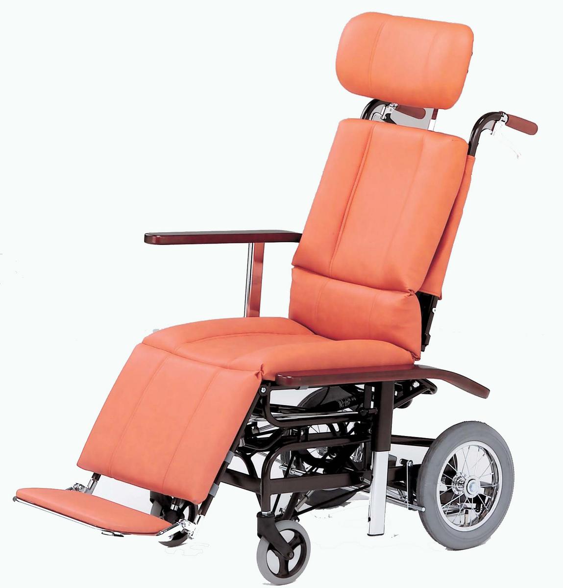 楽天市場】リクライニング車椅子(車いす) 日進医療器製 NHR-7 ...