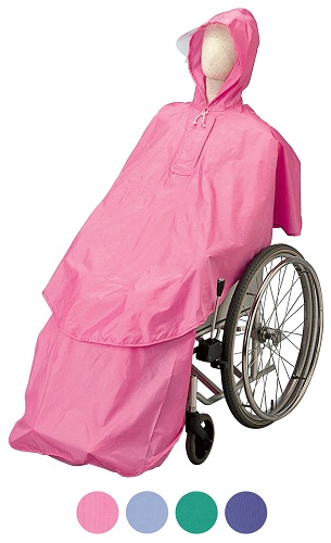 【楽天市場】車椅子専用オプション車椅子用レインコート（ケアーレイン）：セラピーショップ