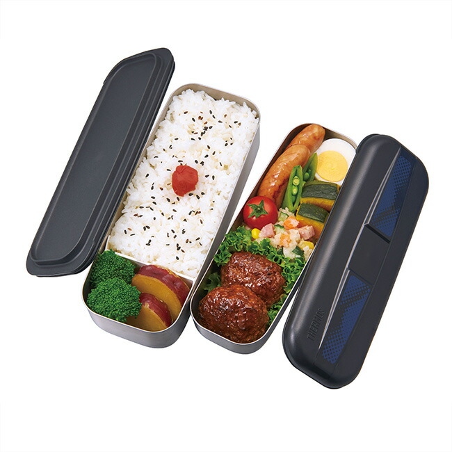 サーモス 弁当箱 フレッシュランチボックス 1100ml Dsd 1103w Bk Pt ブラックペイント Educaps Com Br