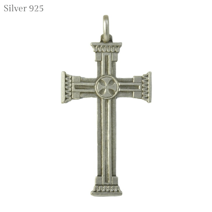 聖堂の柱 十字架 クロス ペンダントトップ シルバー 教会 シルバーアクセサリー 14,850円