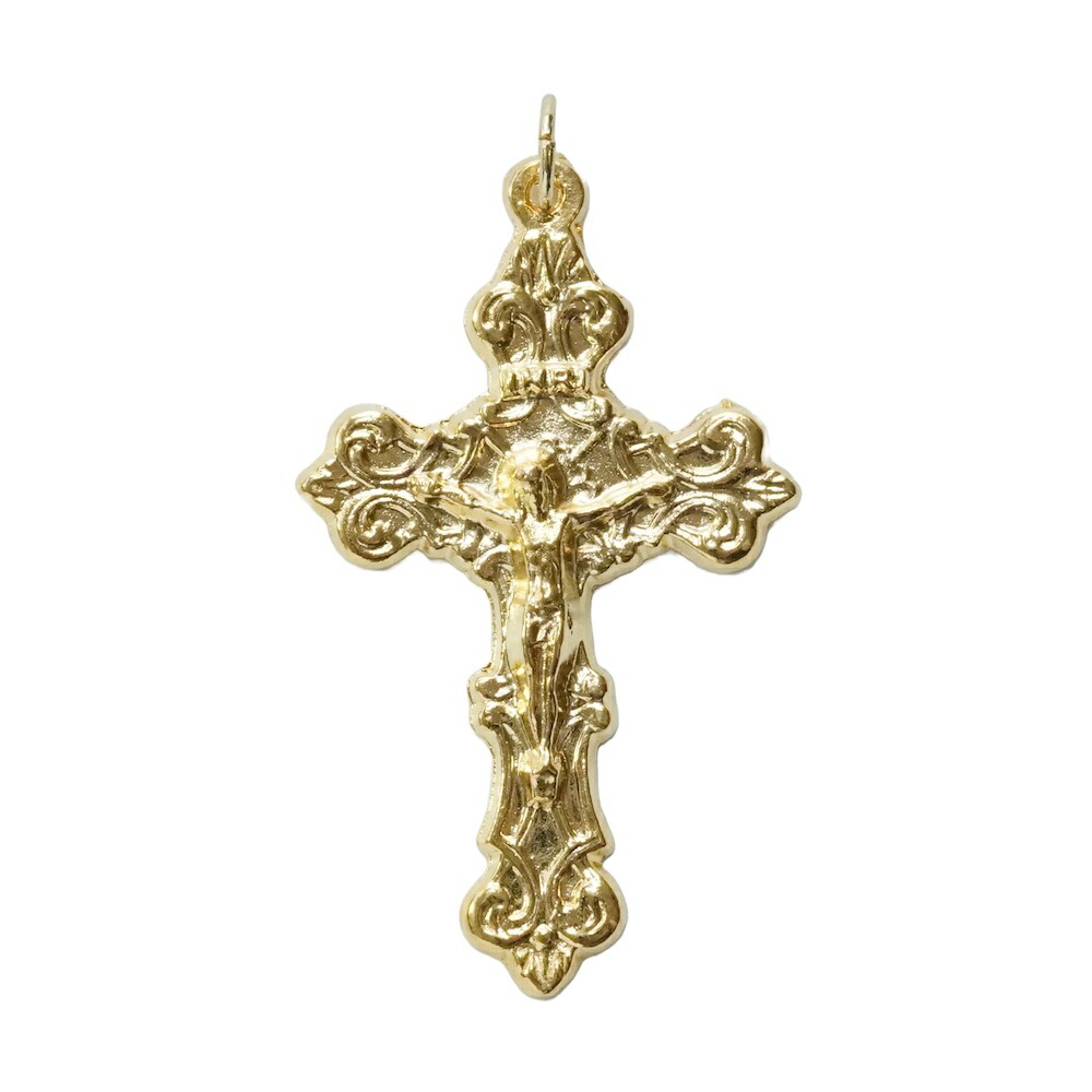 キリスト像　十字架　クロス　ゴシック 楽天市場】キリストの聖心 ペンダント シルバー ハート 茨の冠 クロス