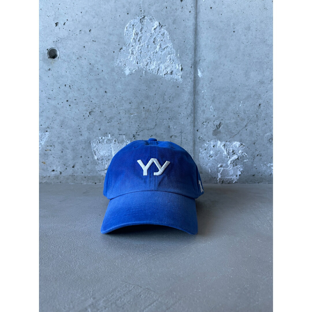 OPEN YY | オープンワイワイ YY GRADIENT BALL CAP BLUE (YY253AC002) 25AW 25秋冬 帽子 キャップ ロゴキャップ 韓国 ブランド ユニセックス