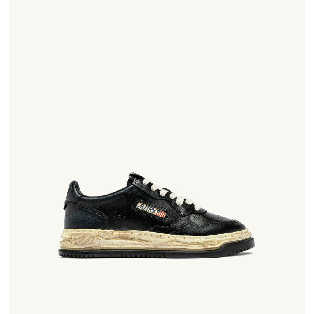 AUTRY x Maison MIHARA YASUHIRO SUP VINT LOW WOMAN MMY2  BLACK (A1UNAVLWMMY2) オートリー ミハラヤスヒロ 二人三脚 スニーカー