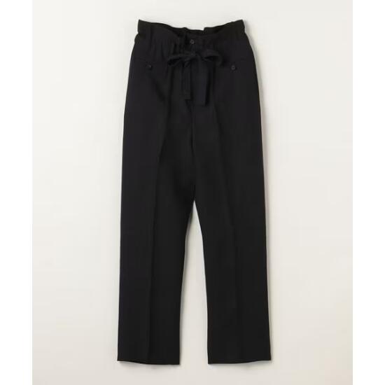 ASTRAET【アストラット】 ドローストリング ハイウエストパンツ BLACK (5414-236-0469) 25SS　25春夏　パンツ　ハイウエストパンツ 28,116円