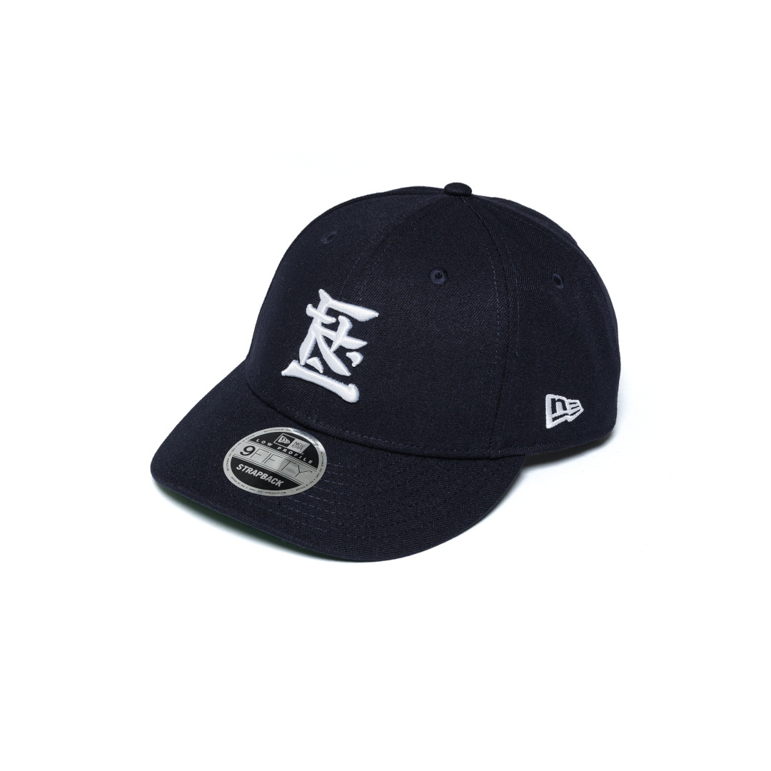 F-LAGSTUF-F【フラグスタフ】 KANJI LOGO 9 FIFTY LP(×NEW ERA) NAVY (FS2030) 26SS 26春夏 キャップ ニューエラ