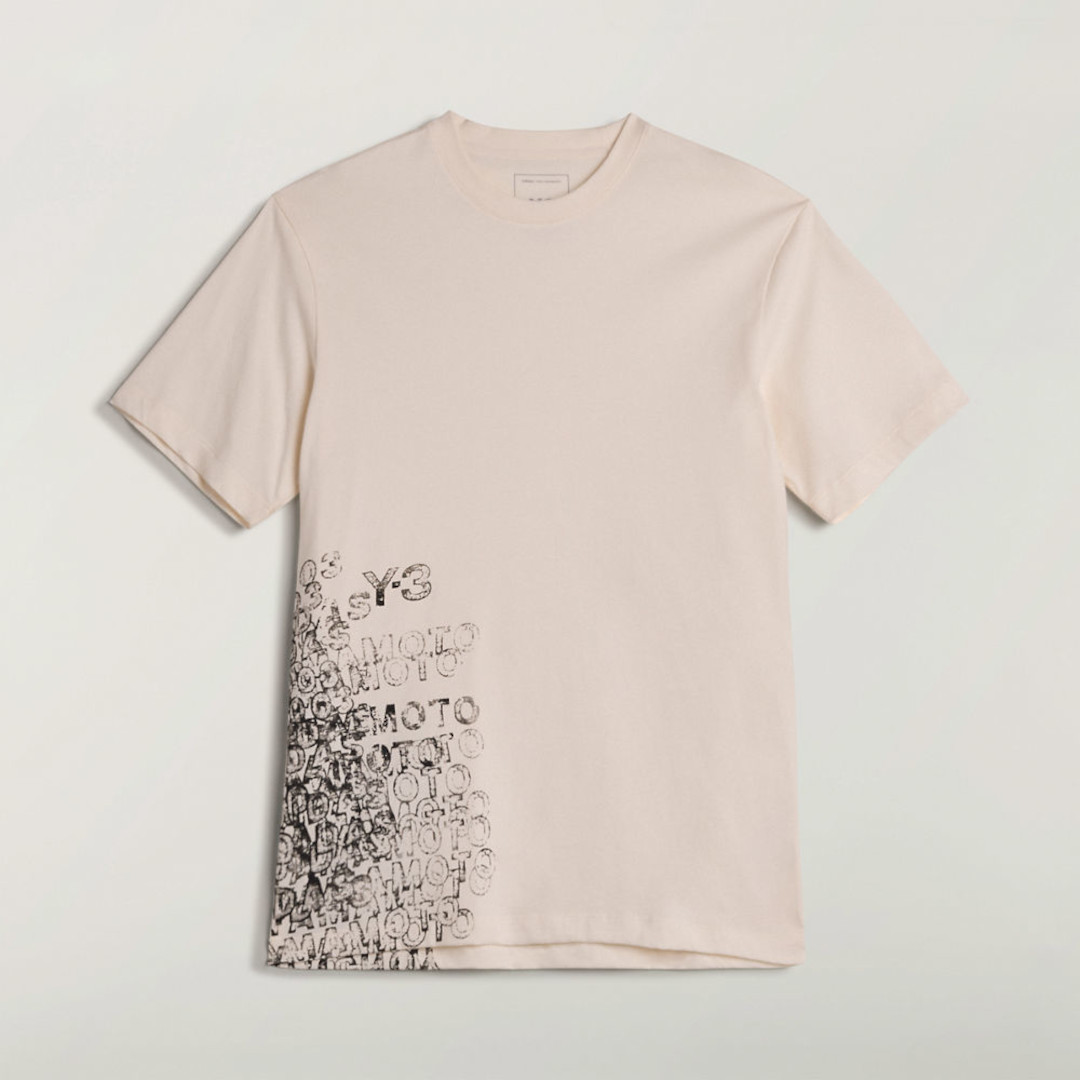 ＼店内全品10％OFFクーポン配布中／ Y-3 | ワイスリー GFX SHORT SLEEVE TEE CHALK WHITE (KR2224) Tシャツ トップス ショートスリーブ 半袖 ルーズフィット