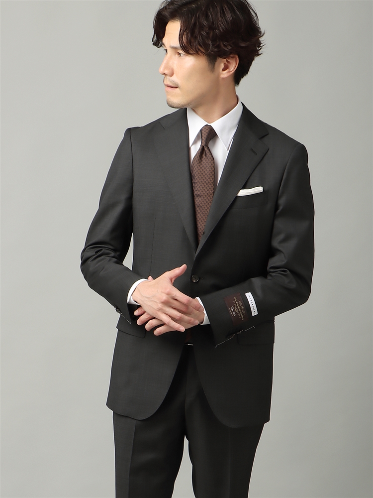 PERSON´S FOR MEN×CANONICO】スーツ セットアップ 黒L-