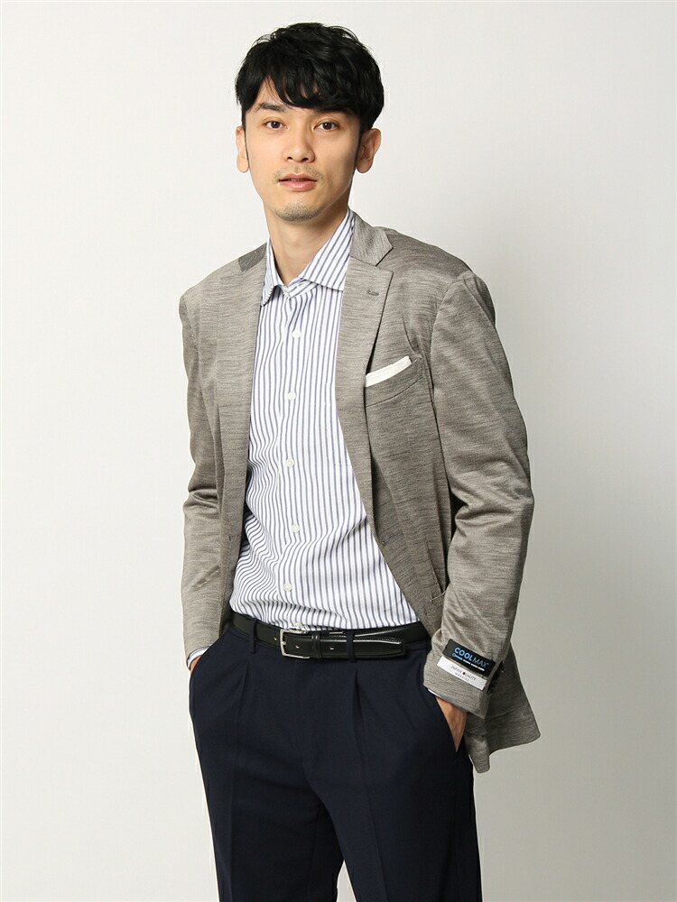 おすすめ メンズファッション コート ジャケット ラミー鹿の子ジャケット Max Cool You Suit We 春夏用 ミディアムグレー ザ スーツカンパニー Pascasarjana Unsrat Ac Id