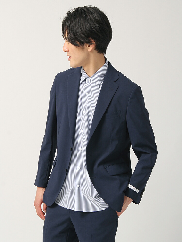 楽天市場 We Suit You ウォッシャブル トロピカルストレッチジャケット ネイビー ザ スーツカンパニー The Suit Company Outlet