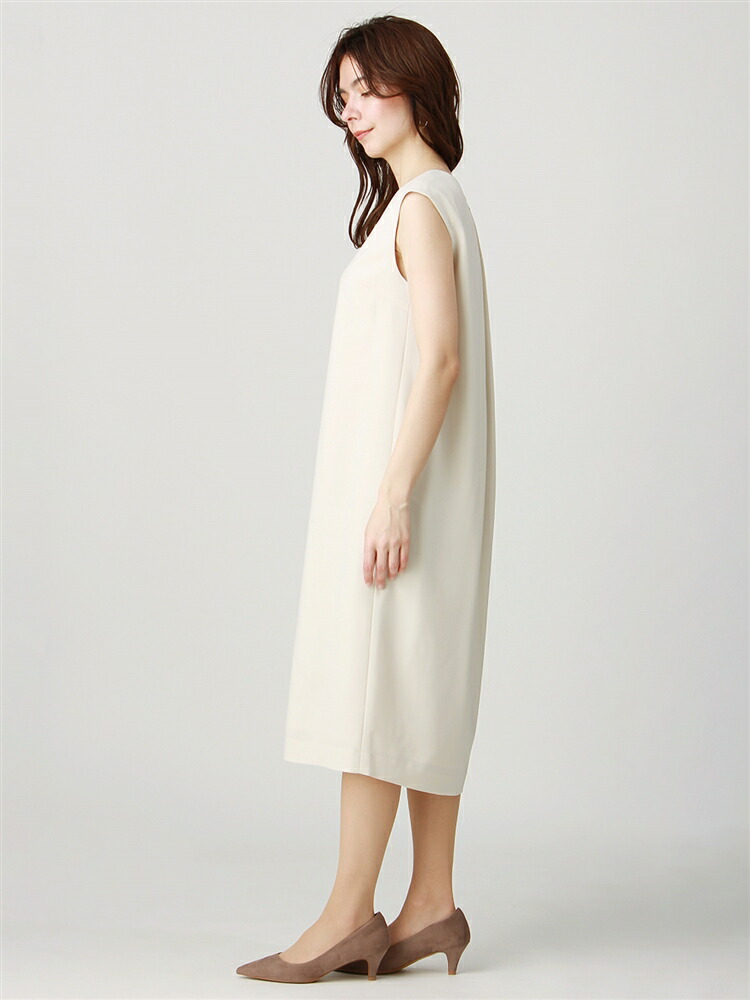 ウォッシャブル ドライツイル フレンチスリーブワンピース ライトベージュ ユニバーサル ランゲージ Beregszaszietterem Hu