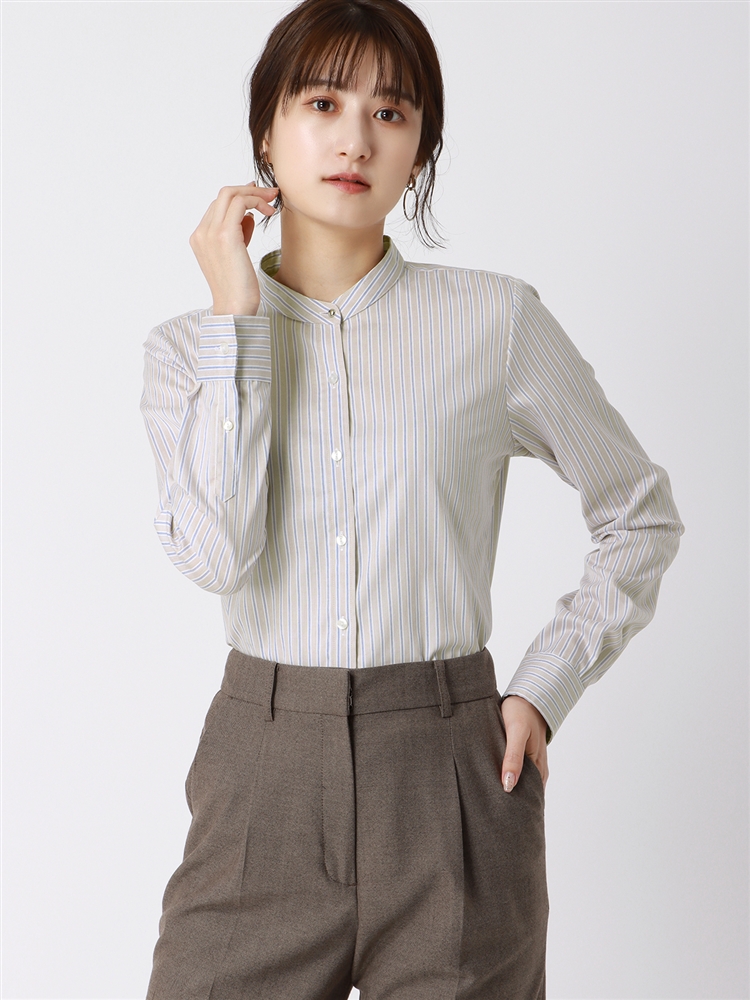 Amazon.co.jp: mesh sheer long sleeve blouse for women