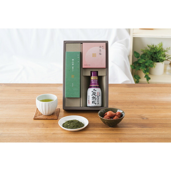 楽天市場】紗綾ノ香 一番茶入り 狭山茶・紀州南高梅・特選丸大豆醤油